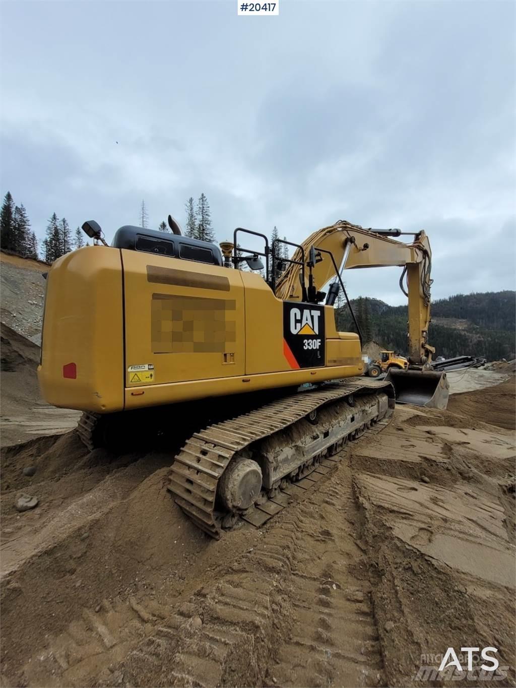 CAT 330F Paletli ekskavatörler