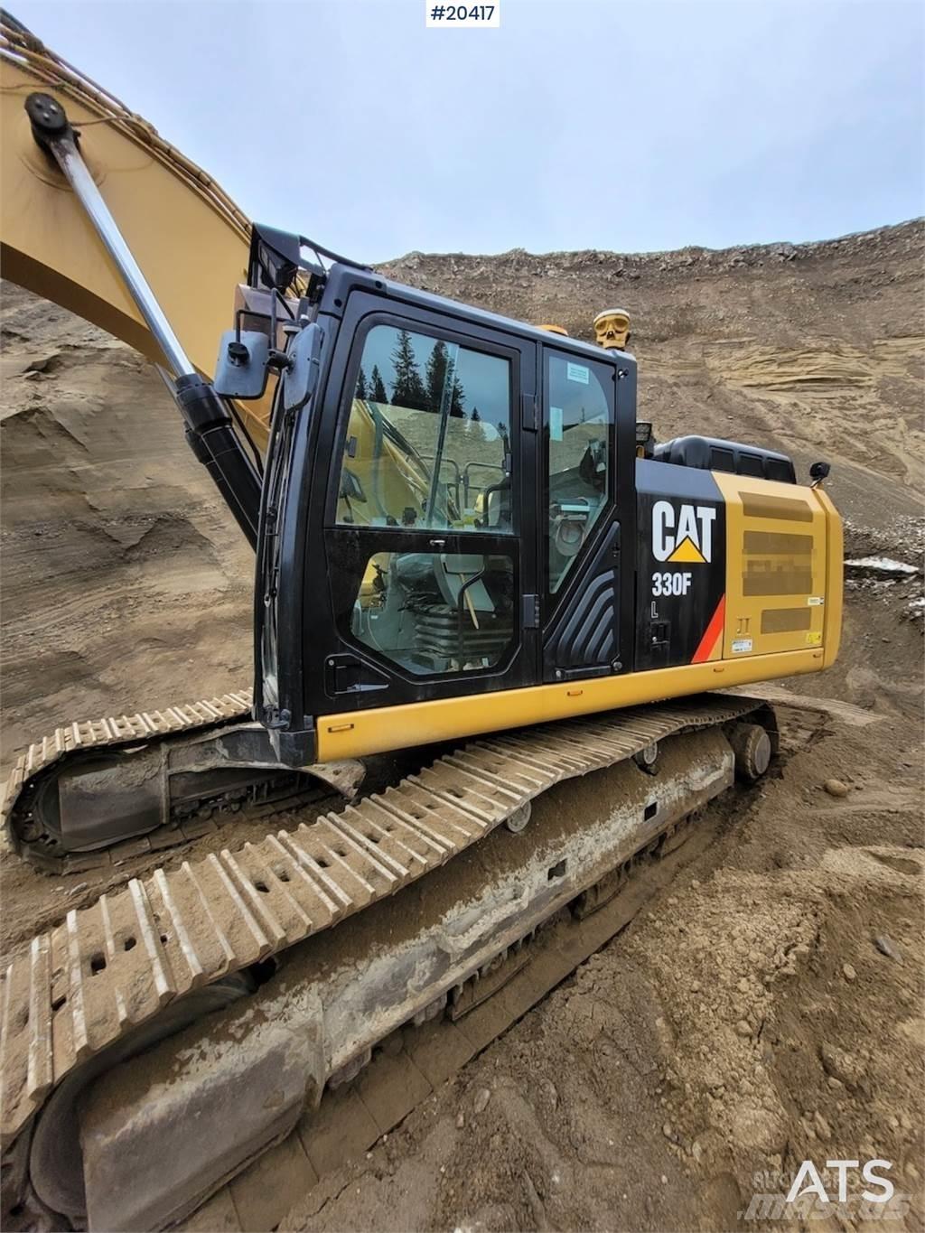 CAT 330F Paletli ekskavatörler