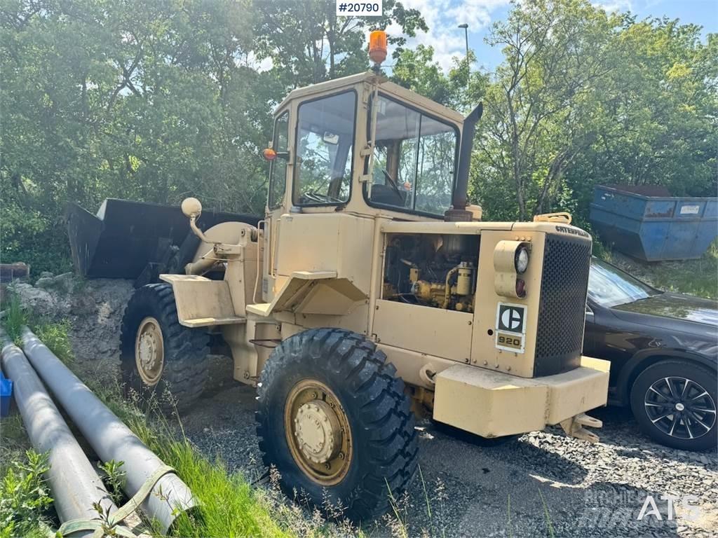 CAT 920 Tekerlekli yükleyiciler