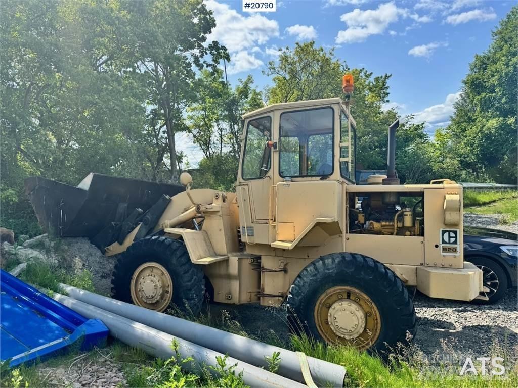 CAT 920 Tekerlekli yükleyiciler