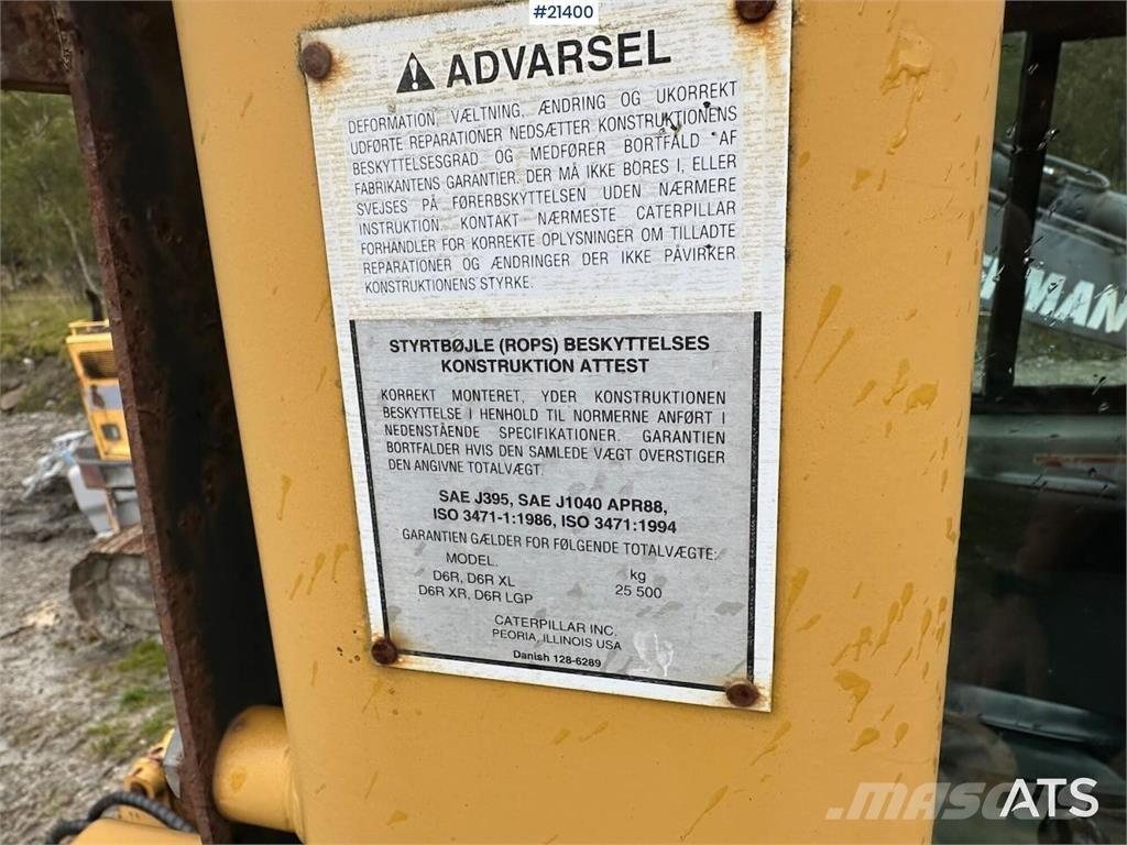 CAT D6R LGP Paletli dozerler