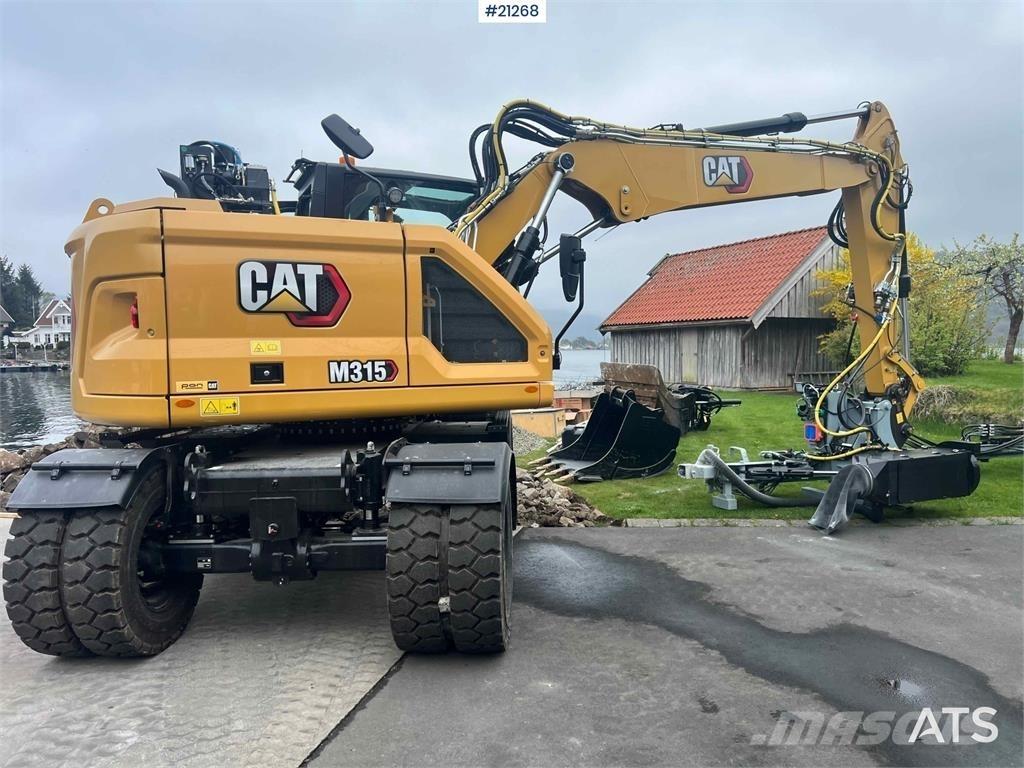 CAT M315 Lastik tekerli ekskavatörler