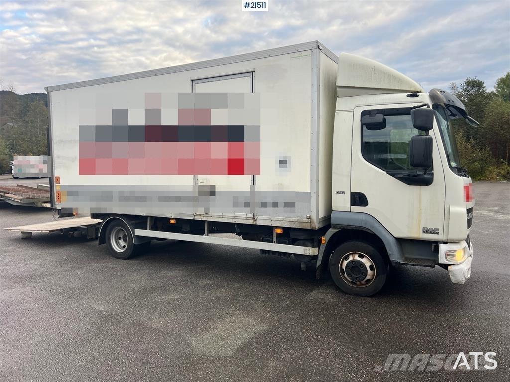 DAF FA 4x2 Kapali kasa kamyonlar
