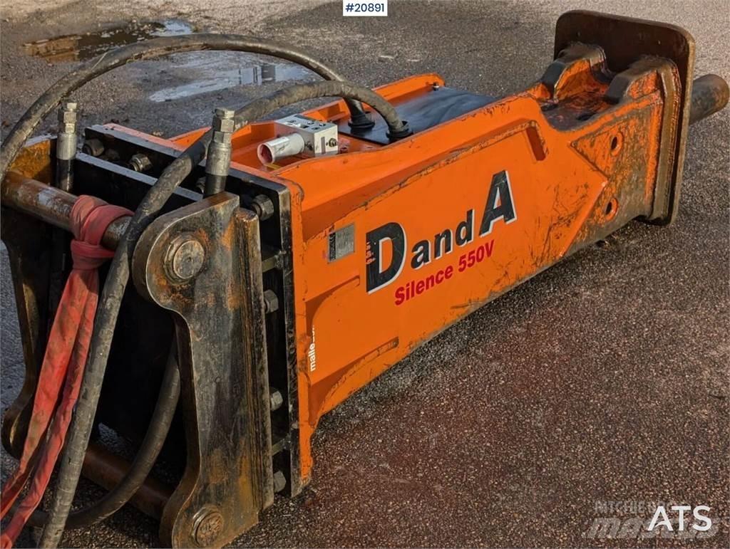  Danda Silence 550V Hidrolik kırıcılar