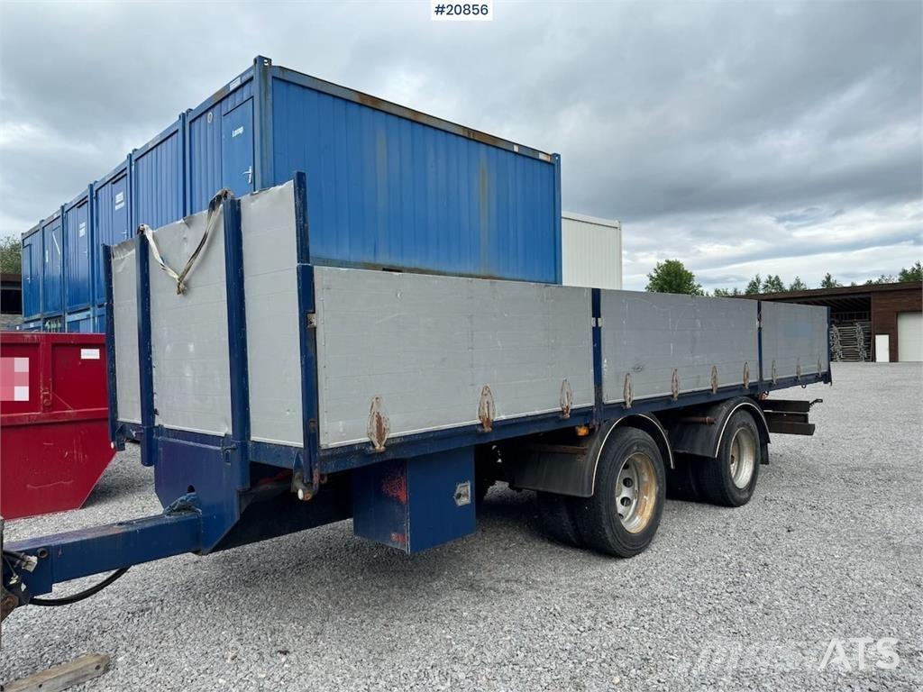 GMF flatebed trailer Flatbed römorklar