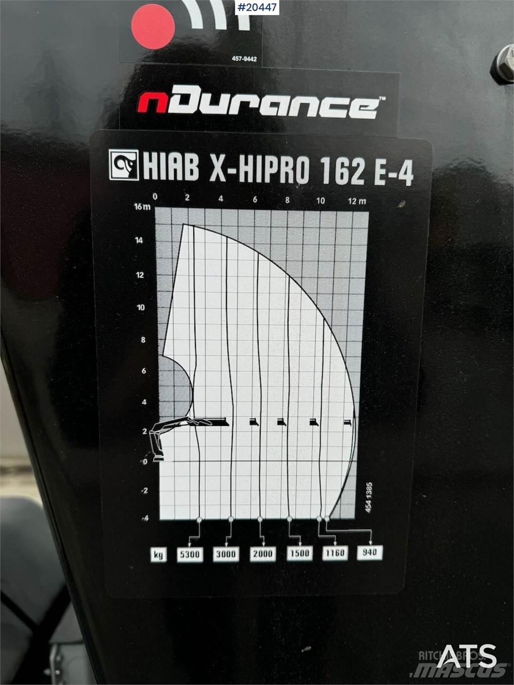 Hiab X-Hipro 162 Araç üzeri vinçler