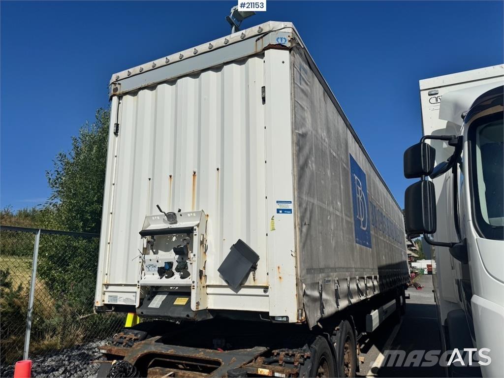 Krone Citysemi. Kapali kasa yari römorklar