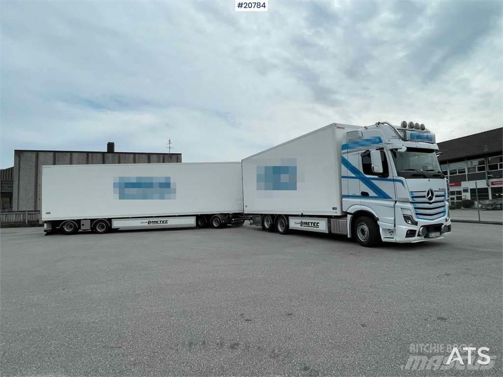 Mercedes-Benz Actros Kapali kasa kamyonlar