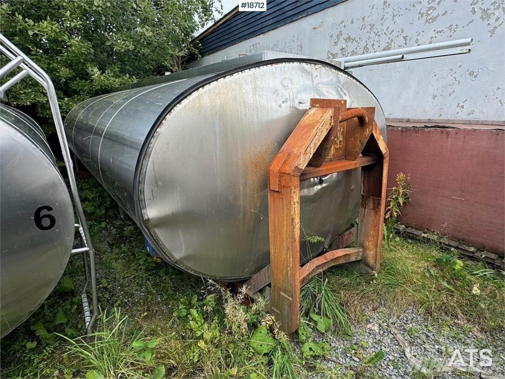  Tank on hook frame. Diger aksam