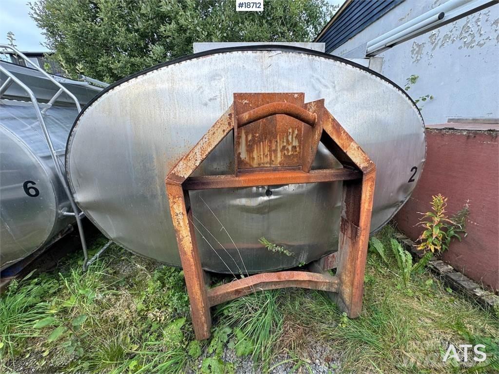  Tank on hook frame. Diger aksam