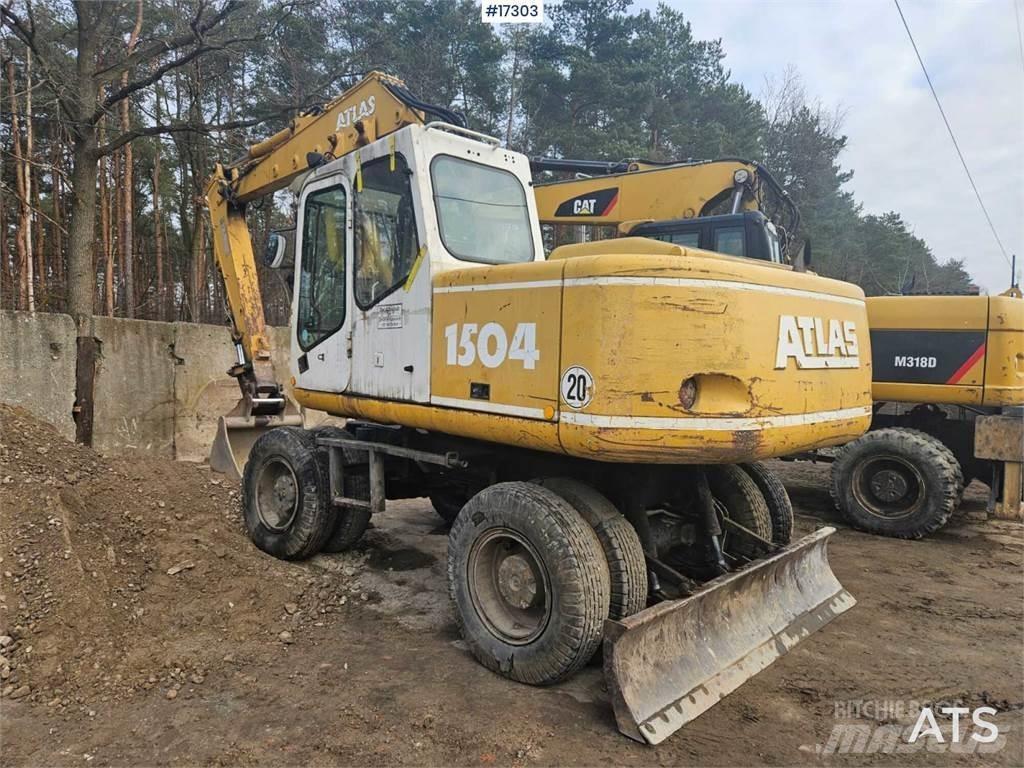 Atlas 1504 Lastik tekerli ekskavatörler