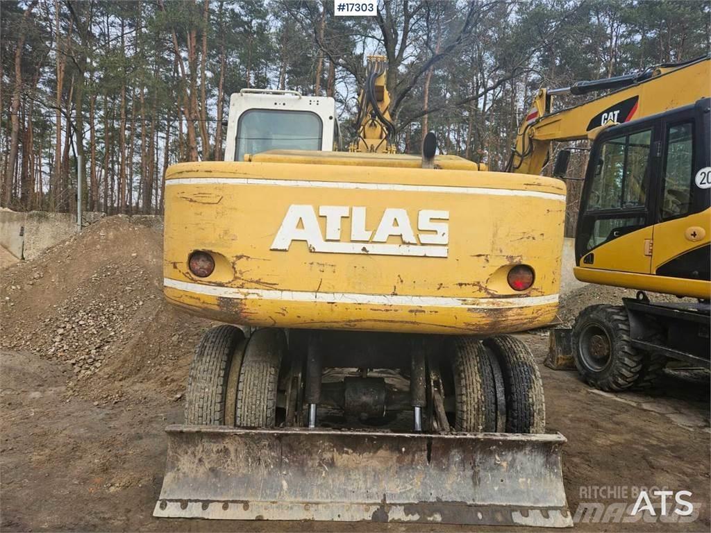 Atlas 1504 Lastik tekerli ekskavatörler