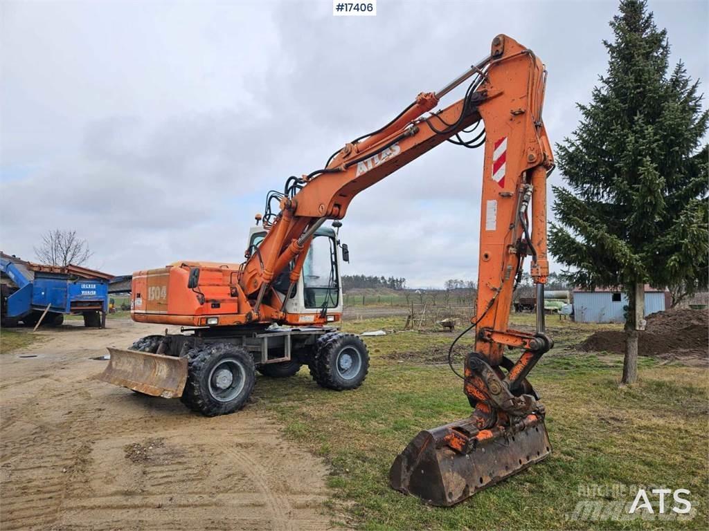 Atlas 1504 Lastik tekerli ekskavatörler