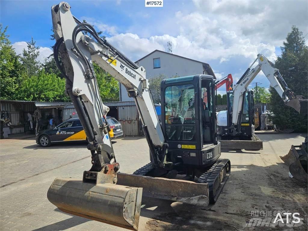 Bobcat E35 Mini ekskavatörler, 7 tona dek