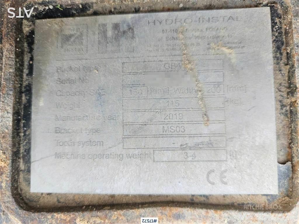 Bobcat E35 Mini ekskavatörler, 7 tona dek