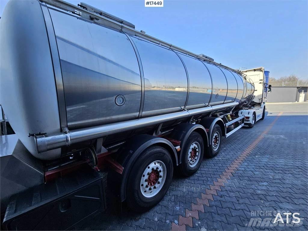 Burg BPO 12-24 ZGZXX Tanker yari çekiciler