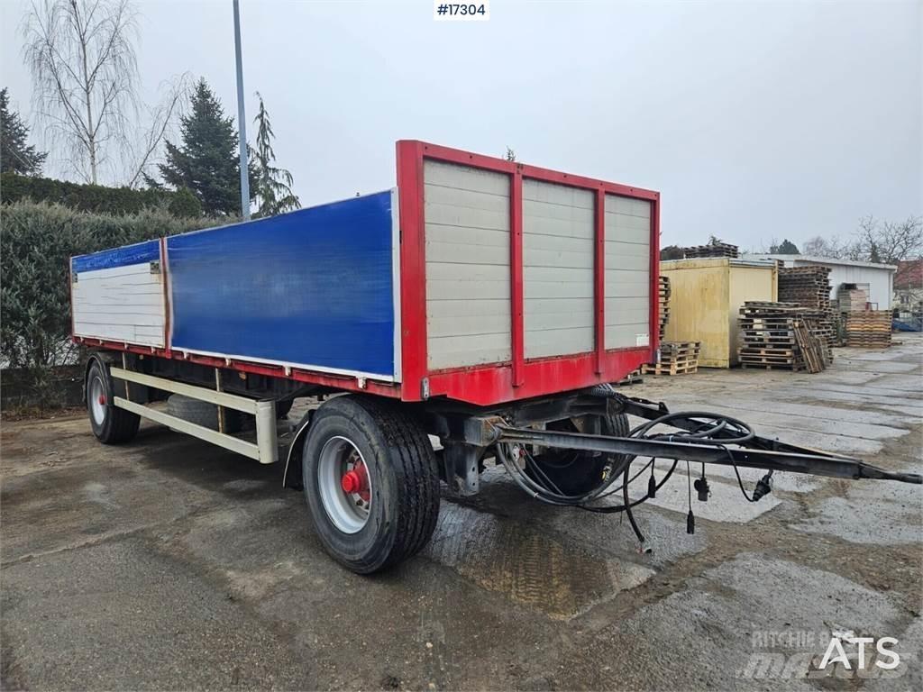 Buster P18PB Flatbed römorklar