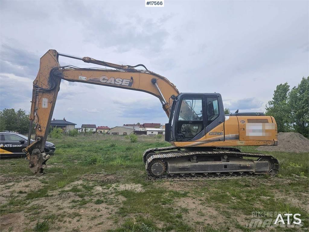 CASE CX210B Paletli ekskavatörler
