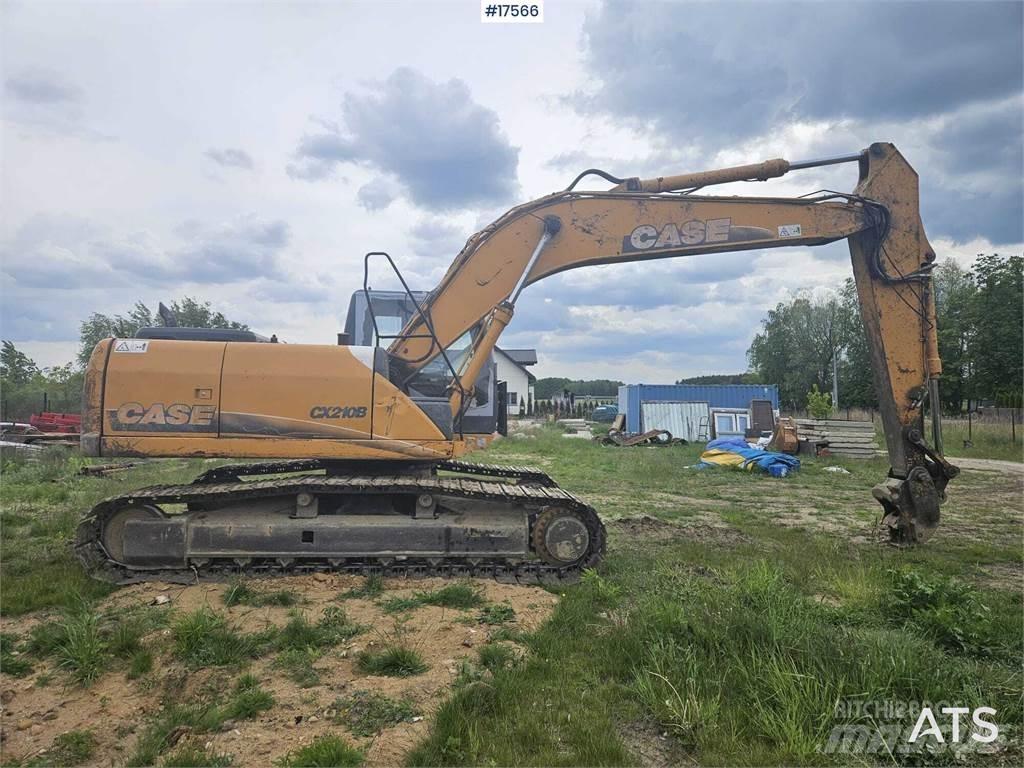 CASE CX210B Paletli ekskavatörler