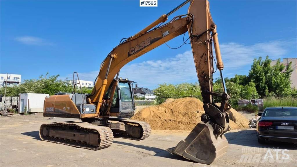 CASE CX210B Paletli ekskavatörler