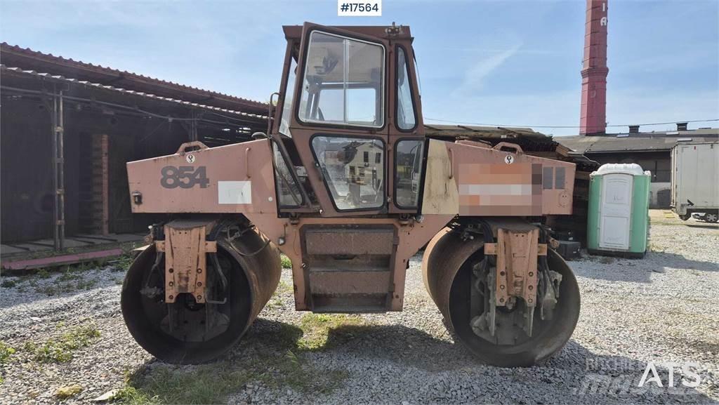 CASE Vibromax W 854 Çift tamburlu silindirler