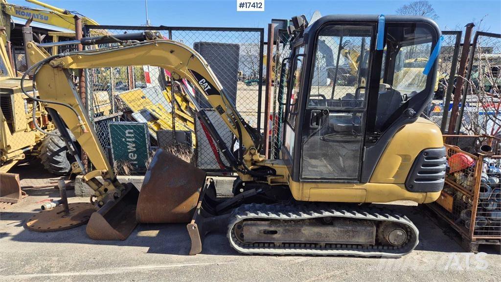 CAT 302.5 Mini ekskavatörler, 7 tona dek