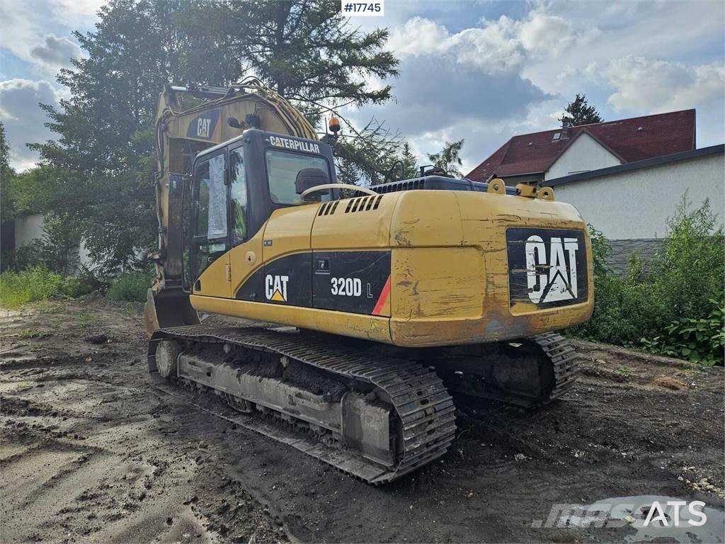 CAT 320D Paletli ekskavatörler