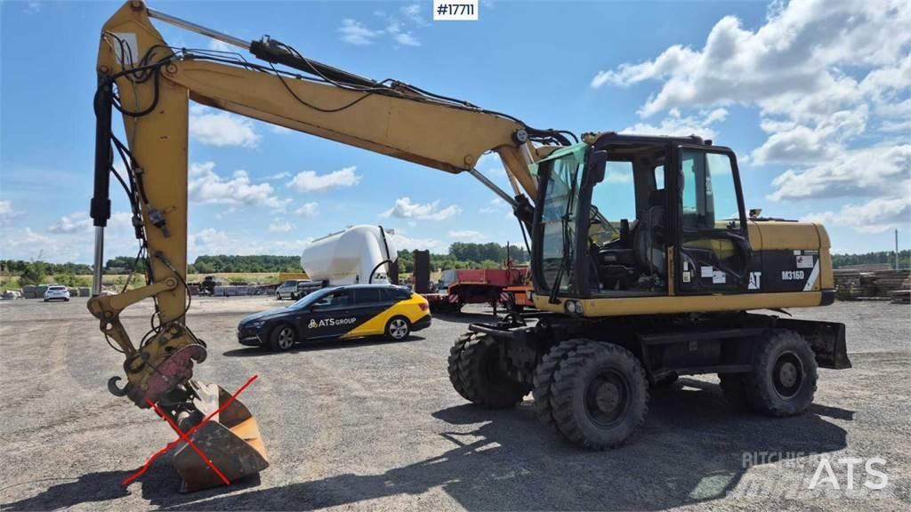 CAT M316D Lastik tekerli ekskavatörler