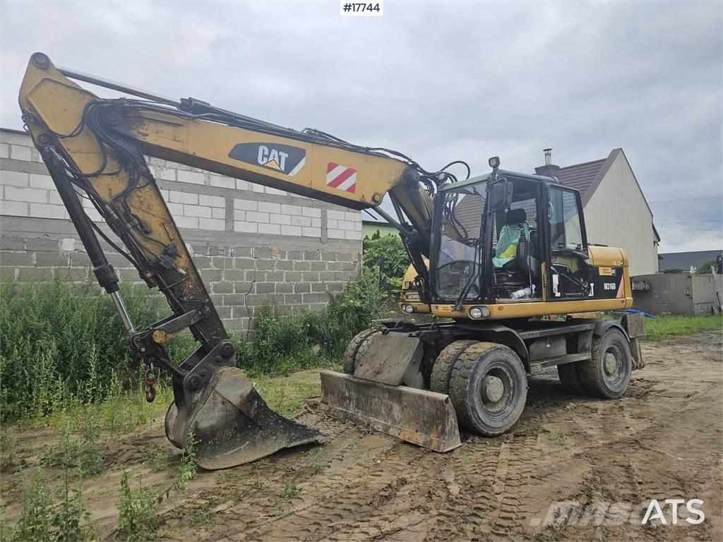 CAT M316D Lastik tekerli ekskavatörler