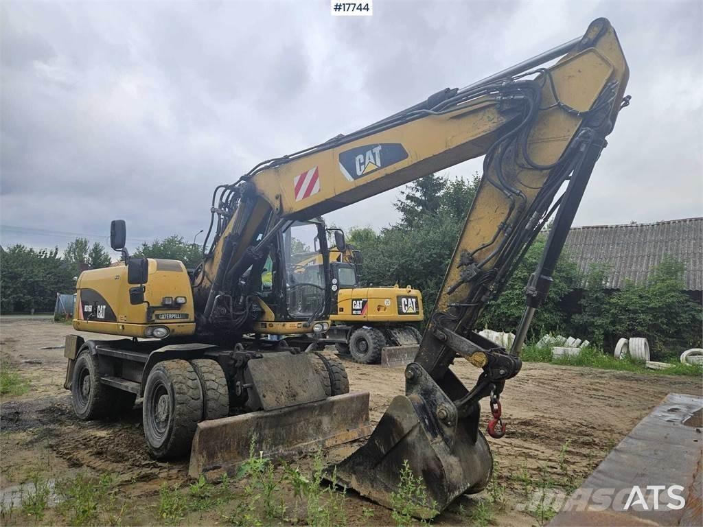 CAT M316D Lastik tekerli ekskavatörler