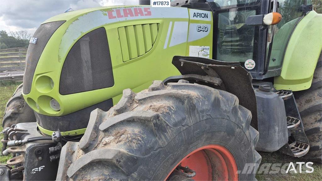 CLAAS ARION 640 Traktörler