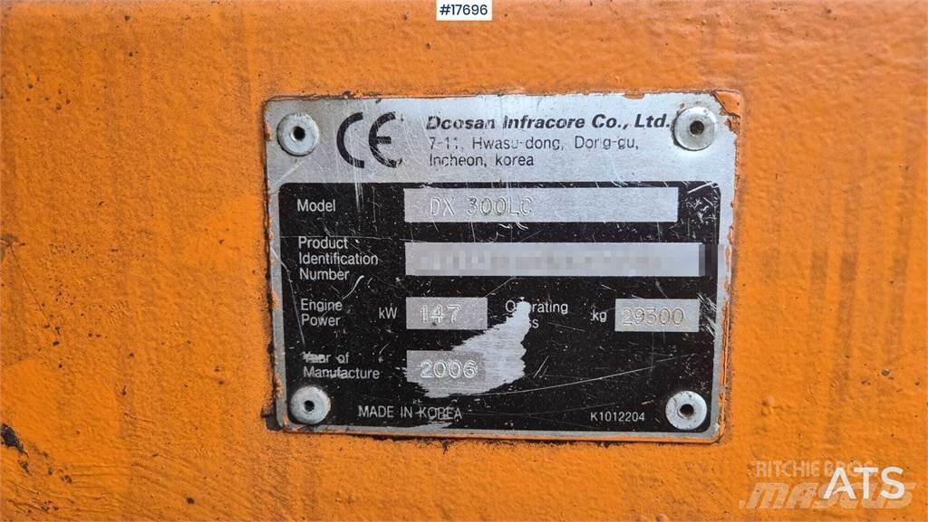 Doosan DX 300 LC Paletli ekskavatörler