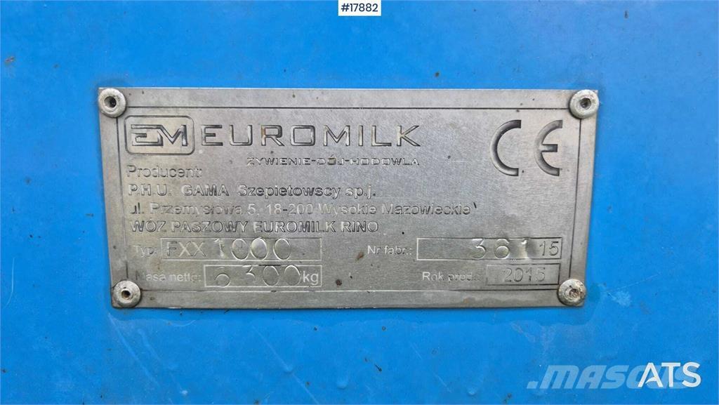 Euro MILK FXX 1000 Hasat vagonları