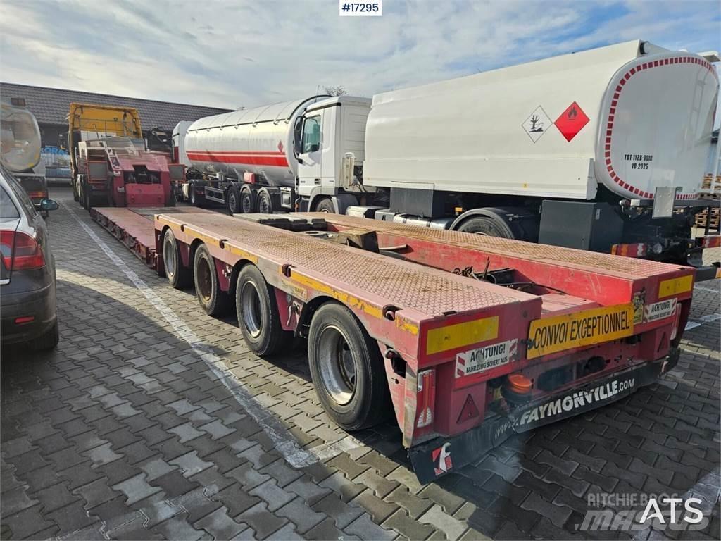 Faymonville Megamax Low loader yari çekiciler