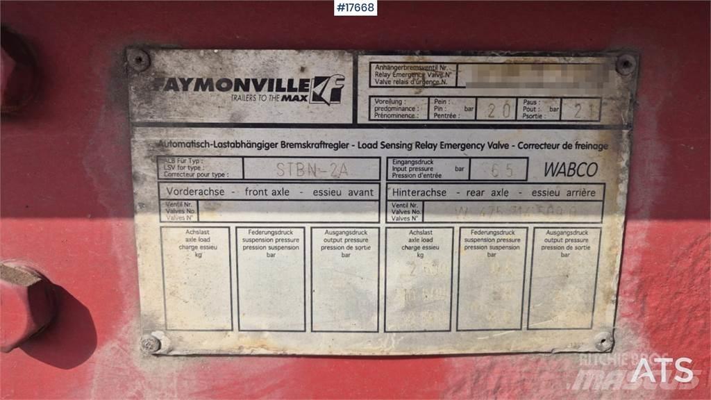 Faymonville STBN-2A Low loader yari çekiciler