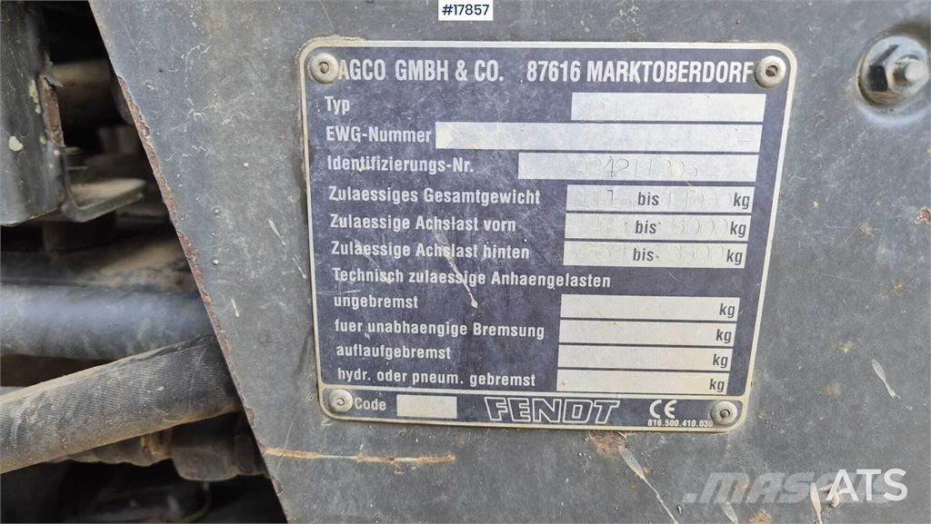 Fendt Vario 924 Traktörler