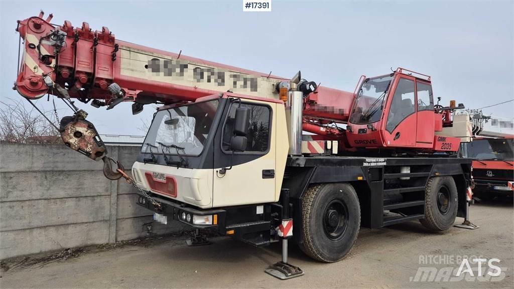 Grove GMK2035 Yol-Arazi Tipi Vinçler (AT)