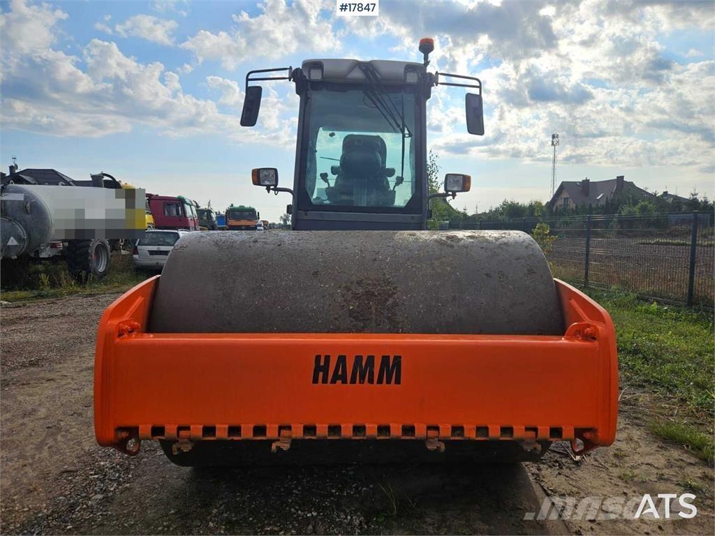 Hamm 3412HT Tek tamburlu silindirler