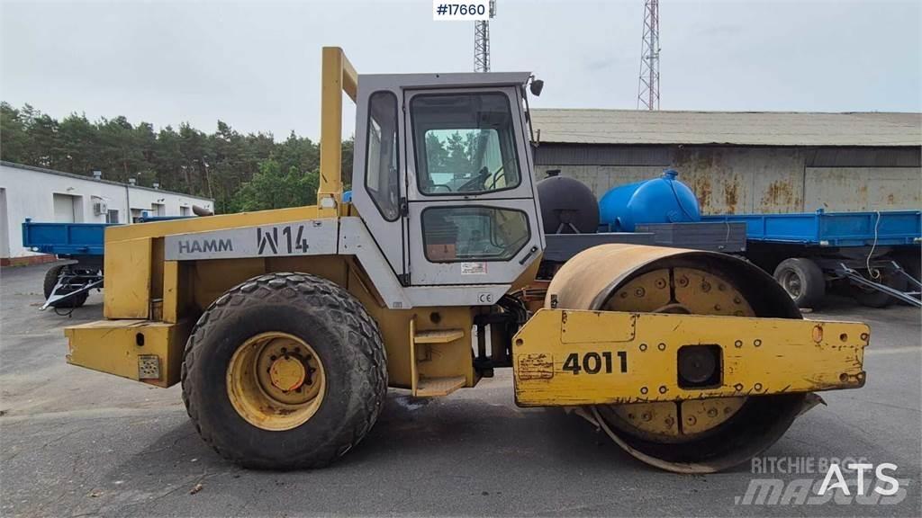 Hamm 4011D Tek tamburlu silindirler