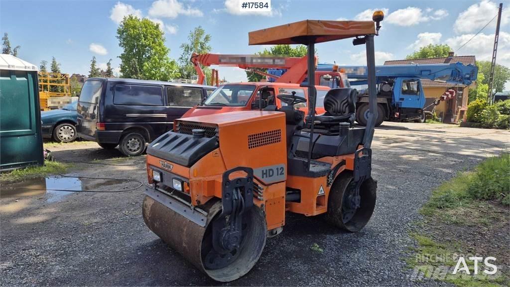 Hamm HD 12 Çift tamburlu silindirler