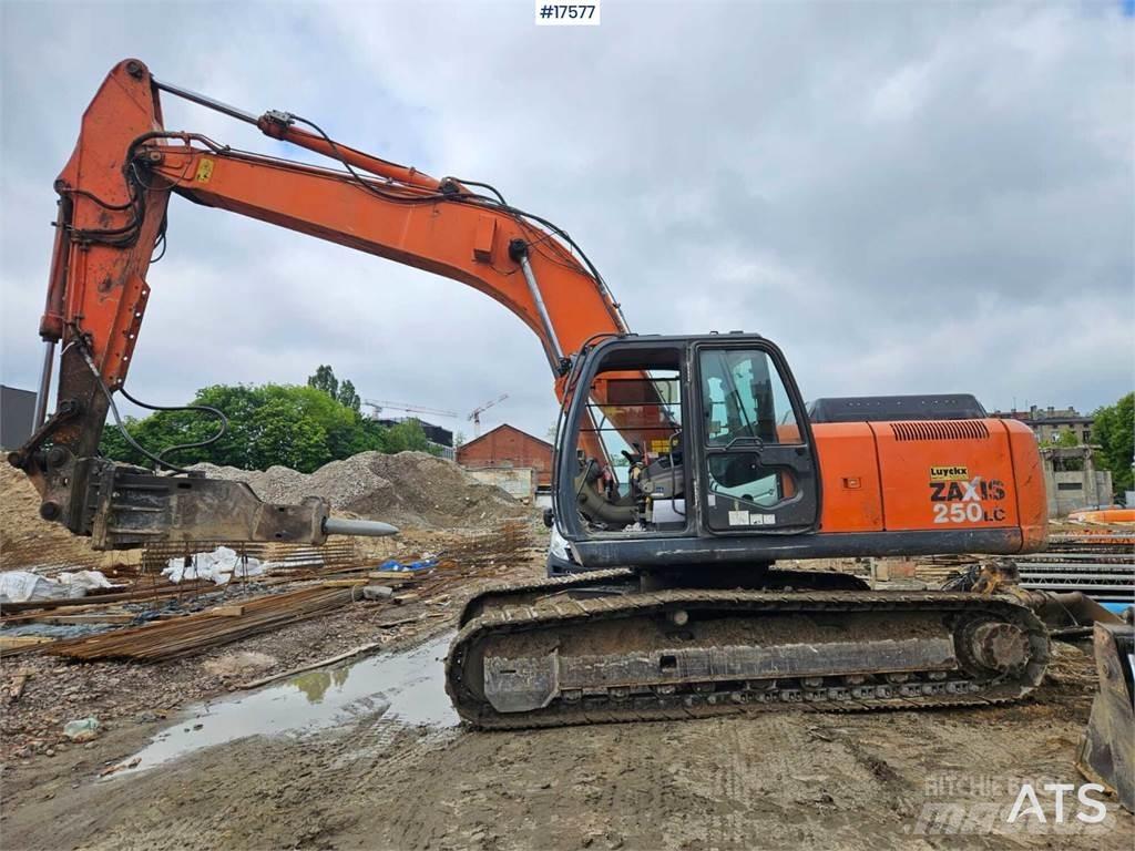 Hitachi Zaxis 250 LC Paletli ekskavatörler