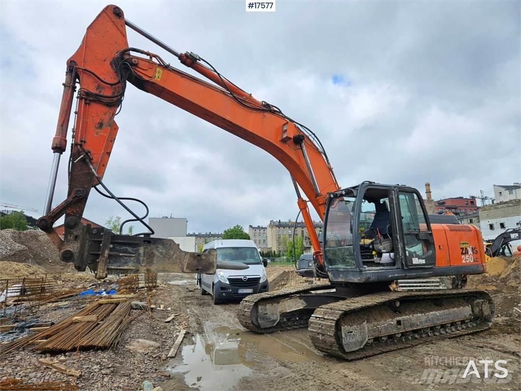 Hitachi Zaxis 250 LC Paletli ekskavatörler