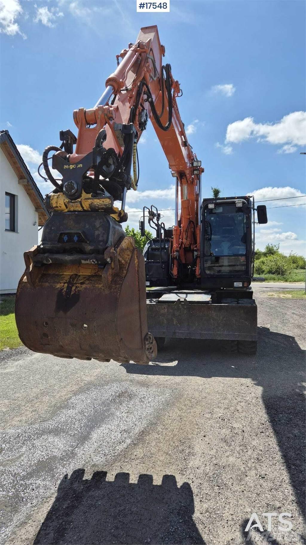 Hitachi ZX140W-6 Lastik tekerli ekskavatörler
