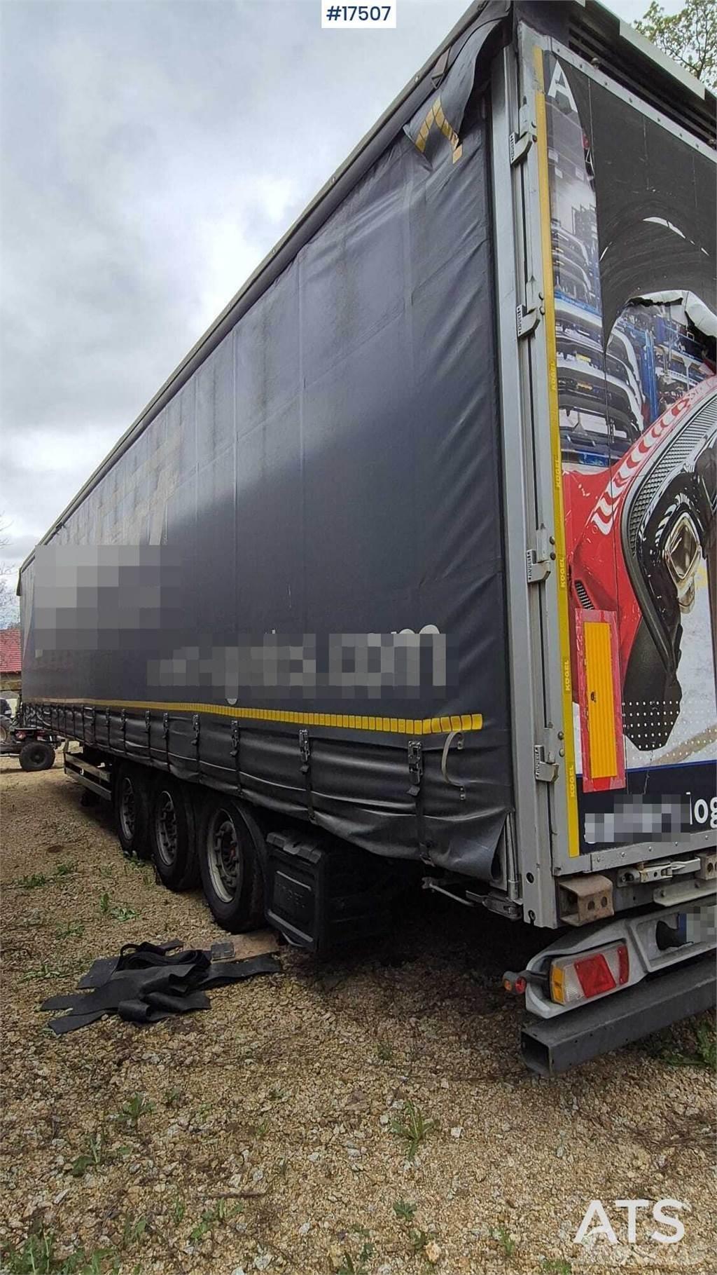 Kögel S-24 Perdeli yari çekiciler