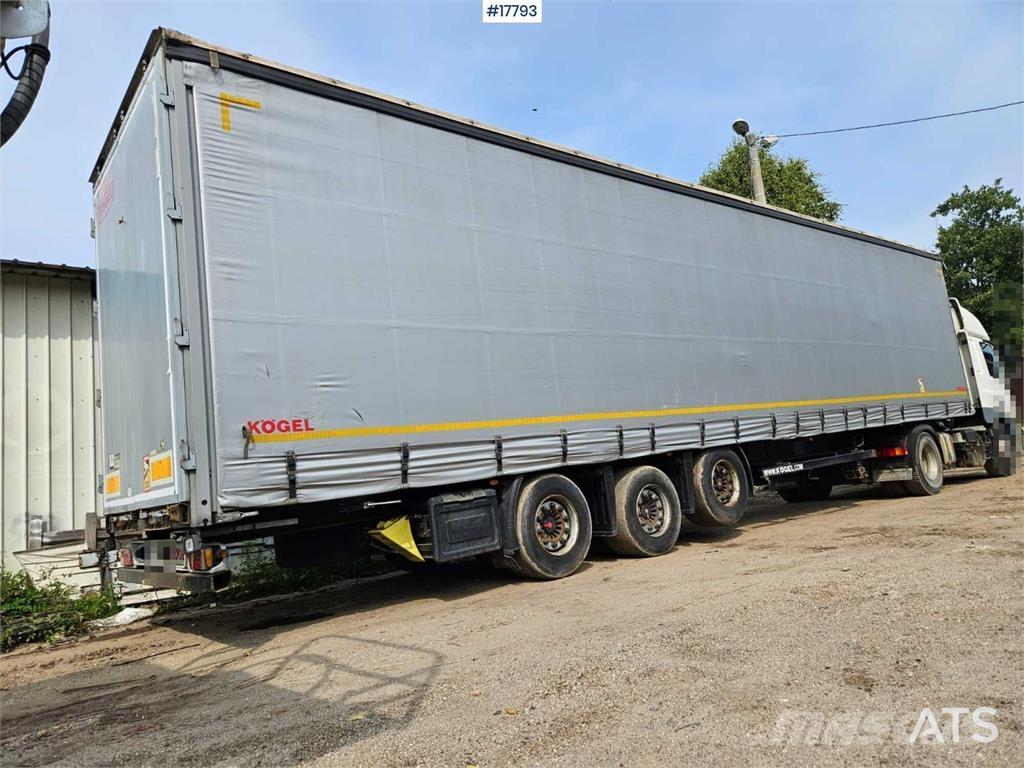 Kögel S-24 Perdeli yari çekiciler