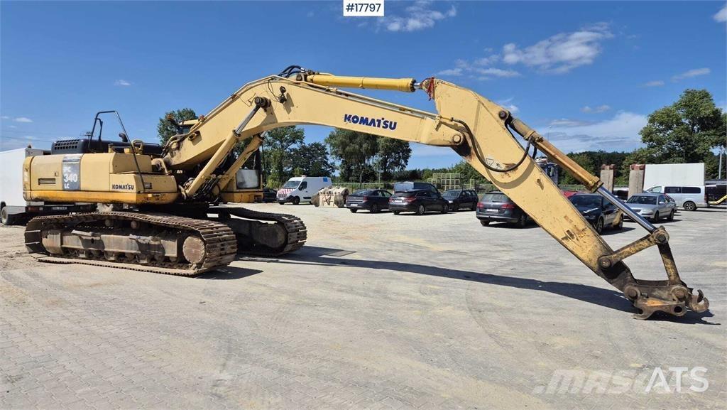 Komatsu PC 340 LC Paletli ekskavatörler