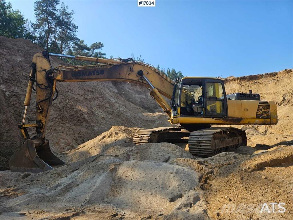 Komatsu PC 350 LC-8 Paletli ekskavatörler