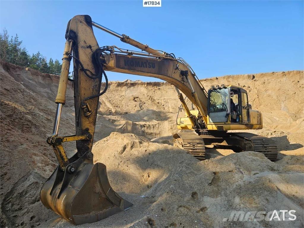 Komatsu PC 350 LC-8 Paletli ekskavatörler