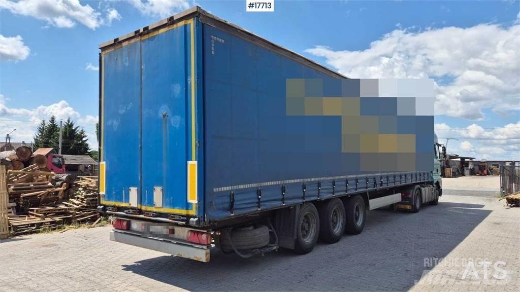 Krone SD Perdeli yari çekiciler