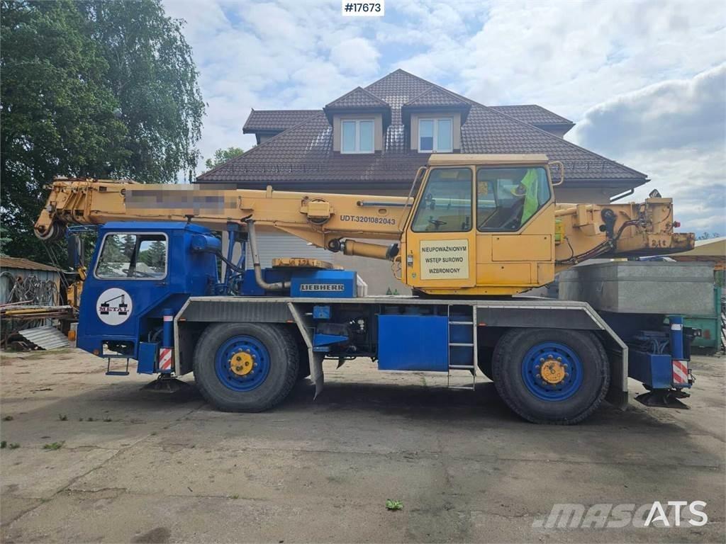 Liebherr LTM 1025 Yol-Arazi Tipi Vinçler (AT)